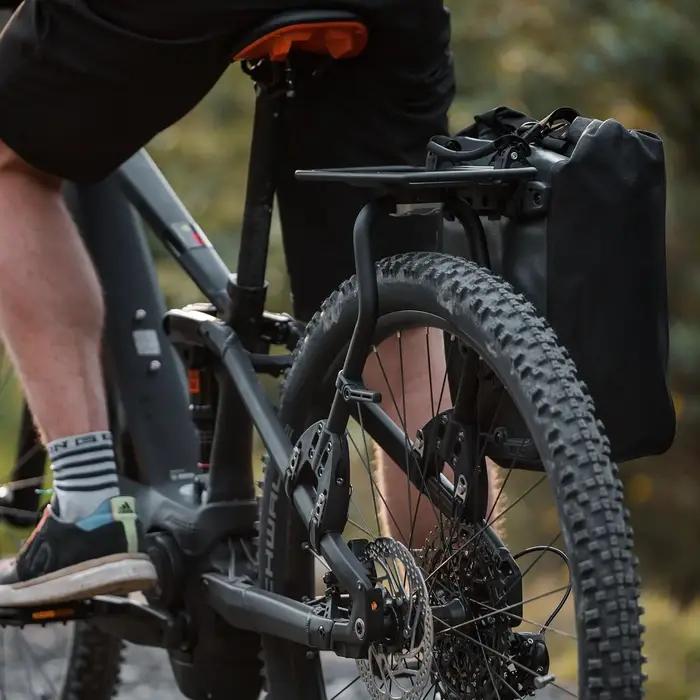 Porte-bagages arriere pour velo compatible vtt vtt electriques installation facile compatible sacs porte-bagages differentes marques occasion special