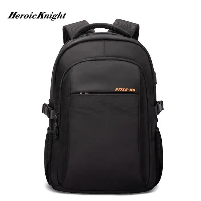 Heroic Knight – sac antivol Oxford 27L pour hommes, grande capacité 15.6 pouces, sac à dos de voyage