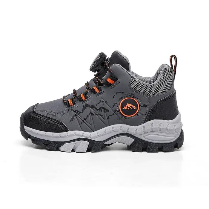 Chaussures de randonnée antidérapantes pour enfants activités extérieures alpinisme trekking sportives robustes et confortables