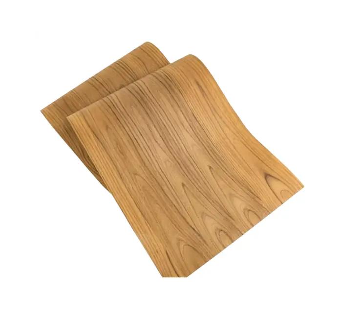 Longueur: 2,5 mètres largeur: 580mm d'épaisseur: 0,25mm placage de bois naturel avec feuilles de pla