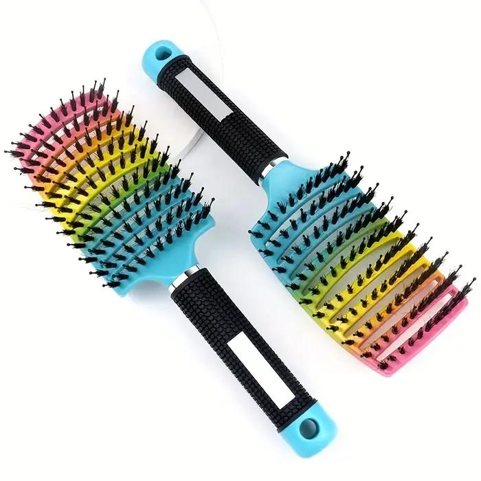 Brosse à cheveux magique de Massage du cuir chevelu pour femmes, outil démêlant professionnel pour c