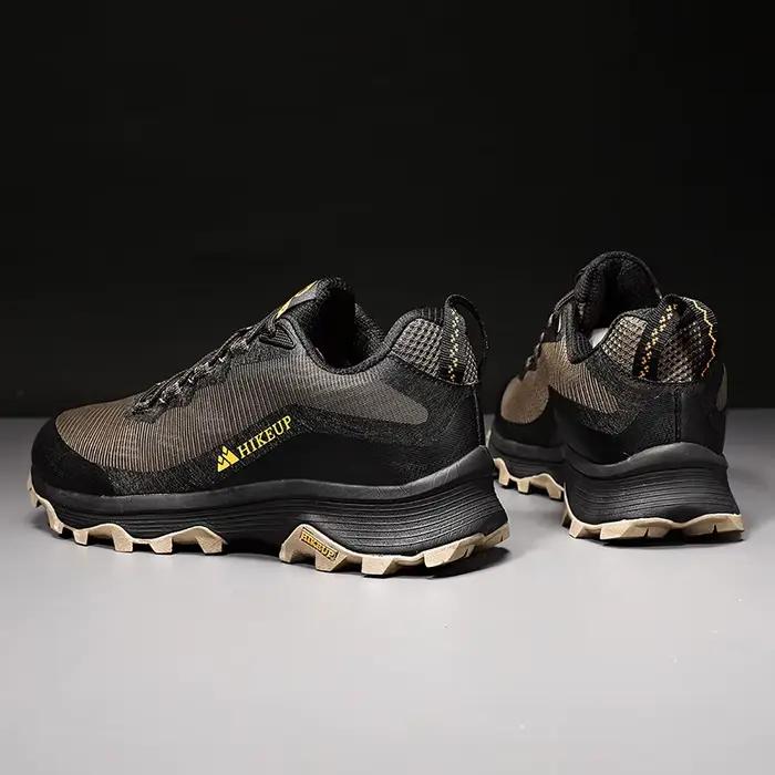 HIKEUP-Chaussures de Course Antidérapantes pour Homme et Femme, Baskets de Randonnée, de Camping, de