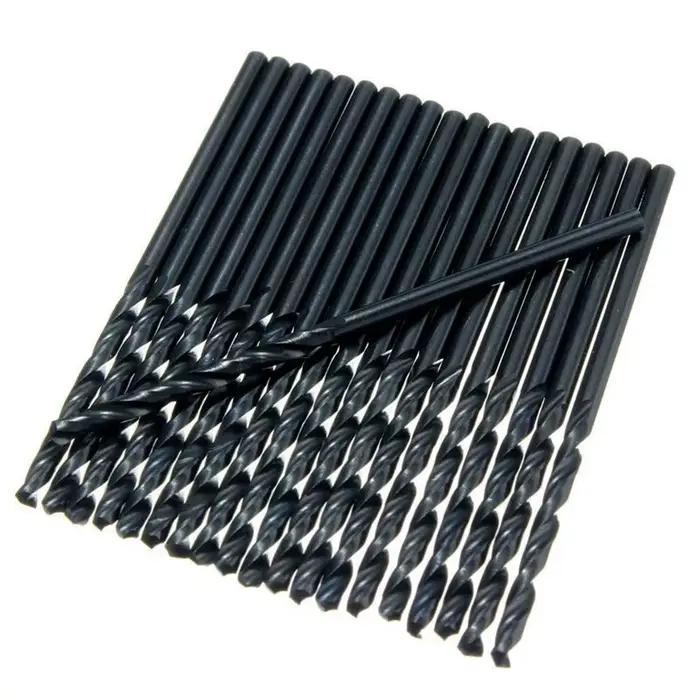 Krachtige 100 pièces foret hélicoïdal HSS outils de forage en métal forets en acier rapide 1mm 2mm 3