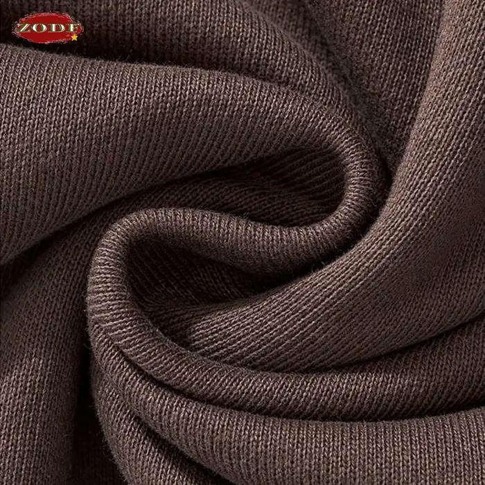 ZODF mode hiver 520gsm homme poids lourd à capuche unisexe ample chaud 100% coton Terry pulls à capu