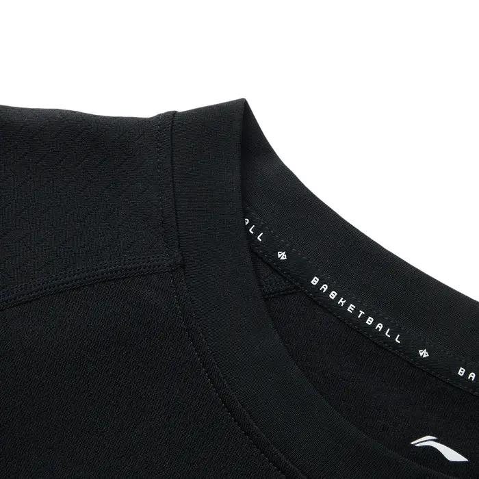 T-Shirt Li-Ning Jimmy Butler basket-ball hommes - Haut col rond coupe ajustée en polyester technique