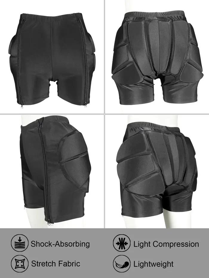 Short de protection AVIVOR pour patinage artistique - Rembourrage 3D ski et skateboard