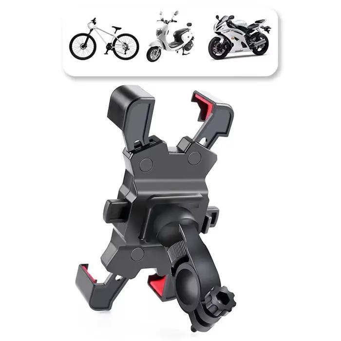 Support de téléphone réglable pour vélo, clip GPS rotatif à 360°, accessoire de cyclisme VTT, sports de vélo, pour navigation et sécurité en randonnée