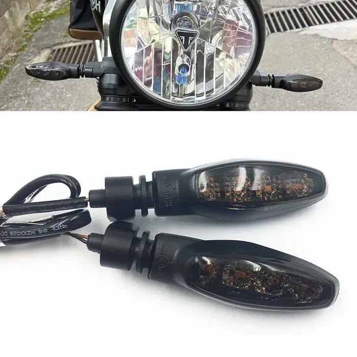 Clignotant LED pour Moto Tiger 800 900 1050 1200 XC Poly DayRequiStreet Triple 675 765 ROCKET, 3 Vit