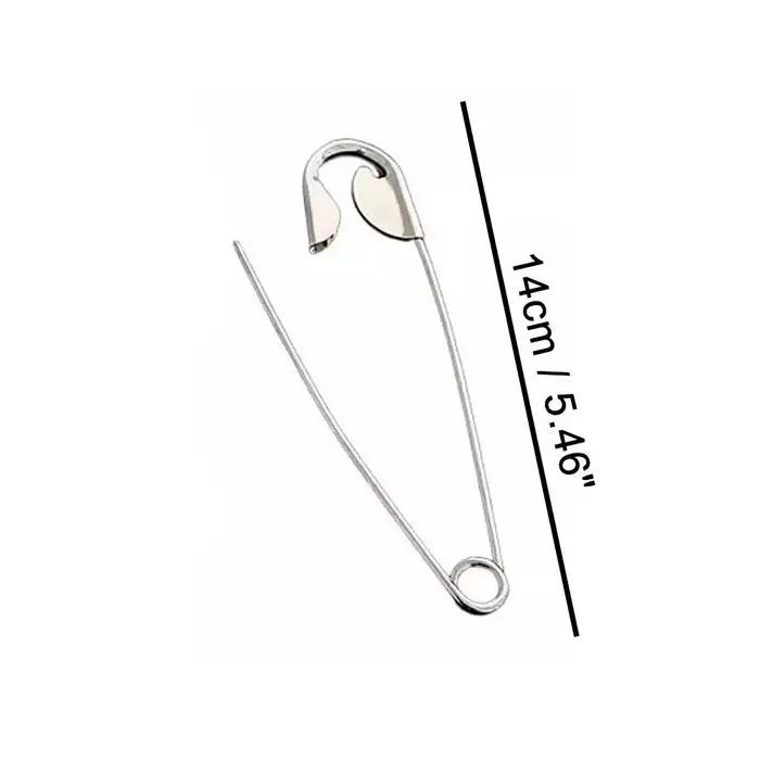 Barrettes à griffes en métal pour femmes et filles, grande épingle de sûreté, accessoires pour cheve
