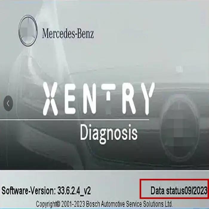 Le plus récent logiciel 2023.12 MB STAR sd C4/C5/C6 xentry DAS installer ou mise à niveau en ligne x