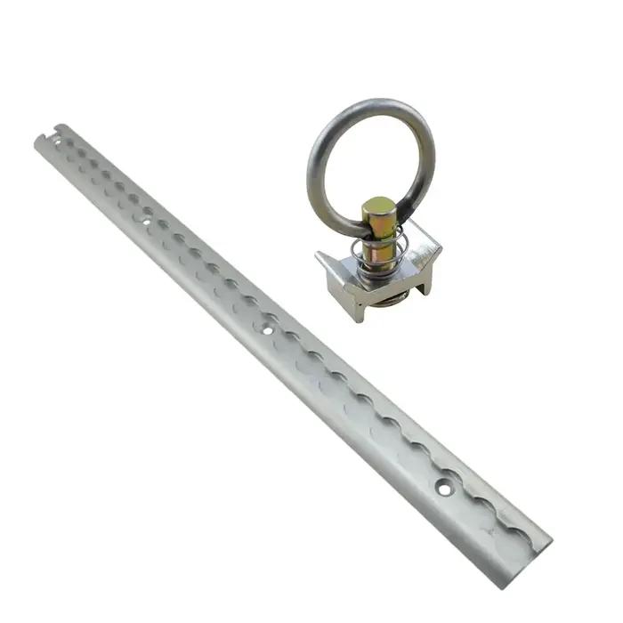 Rail d'arrimage de commande de voie en L de 0.5m pour remorques motos VTT tracteurs vélos hors route sécurité pratique et élégance pour plein air