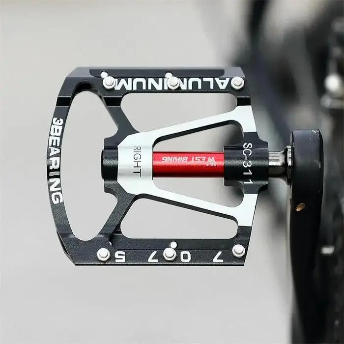 WEST BIKING pédales de vélo ultralégères antidérapantes CNC BMX vtt pédale de vélo de route cyclisme