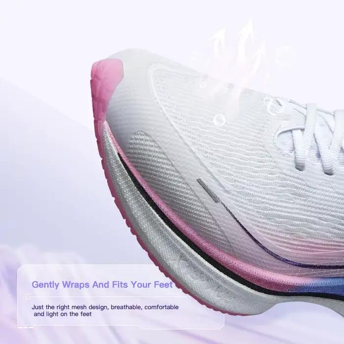 Xtep 360X-Chaussures de course professionnelles pour hommes, baskets légères en matériau ETPU, plaqu