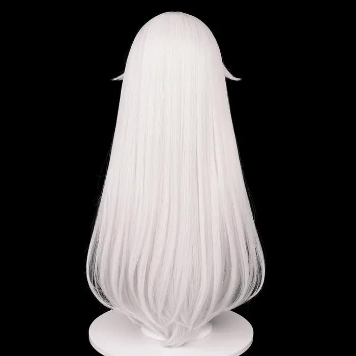 MSIWIGS – perruques de Cosplay synthétiques longues et lisses, cheveux blancs résistants à la chaleu