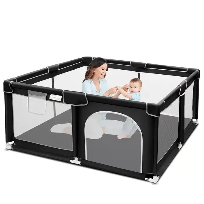 Parc pour bébé, parc de jeu extra large pour une utilisation en intérieur et en extérieur, 360 ° A