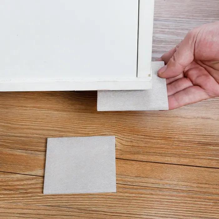 Coussinets de pieds de chaise en feutre, 18 à 128 pièces, 5mm d'épaisseur, tapis de protection contr