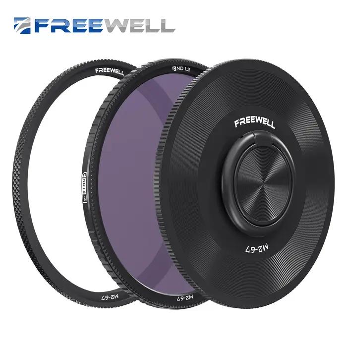 Filtre d'appareil photo Freewell 67 mm compatible avec la densité naturelle de la série M2, le filtr