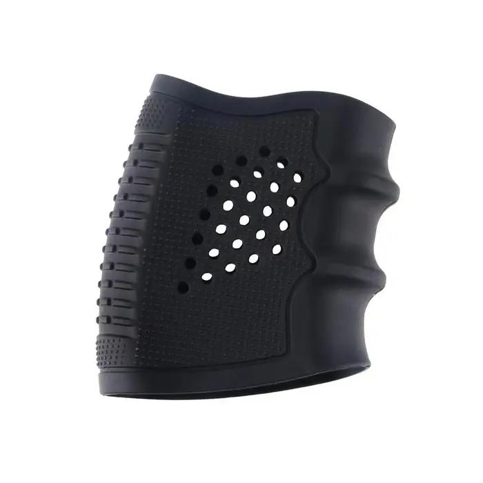 Manchon de couverture de gant de poignée en caoutchouc pour pistolet tactique, pistolets antidérapan