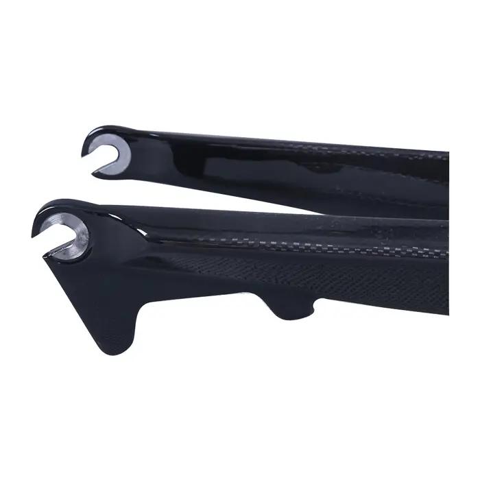 Fourche en Fiber de carbone 3K fourche de VTT fourche vtt vélo frein à disque dur 26 27.5 29 pouces