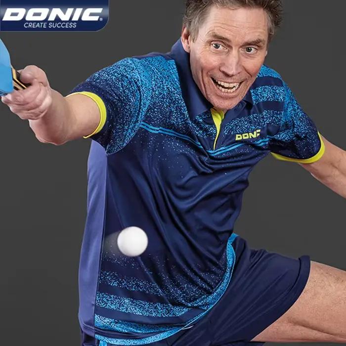 Maillot tennis de table homme femme - Col rond revers - Séchage rapide respirant WhatsApp IC