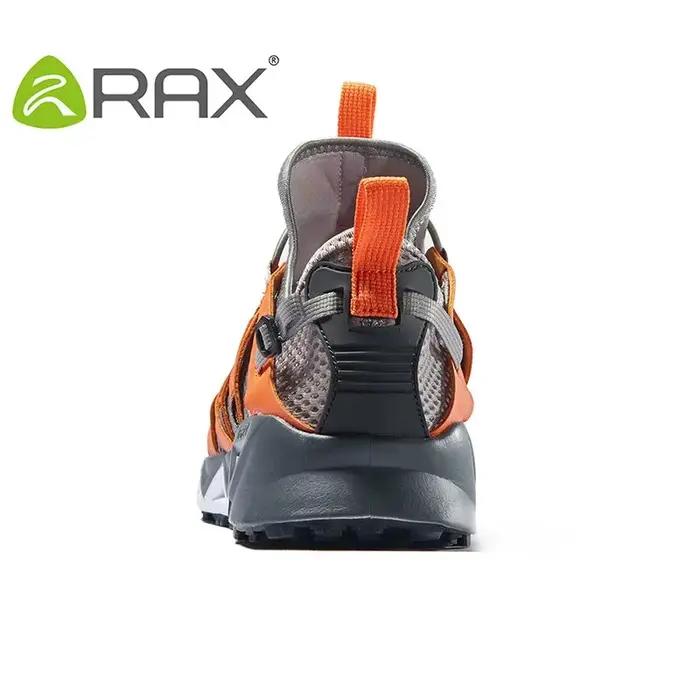 Rax-Chaussures de pêche respirantes à séchage rapide pour hommes et femmes, chaussures d'eau anti-al