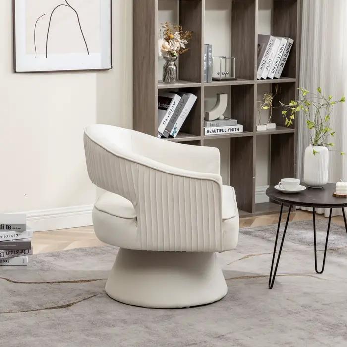 SEYNER-Fauteuil à Bras en Velours, Chaise de Chambre à Coucher, Meubles de Salon, Canapé Simple Nord