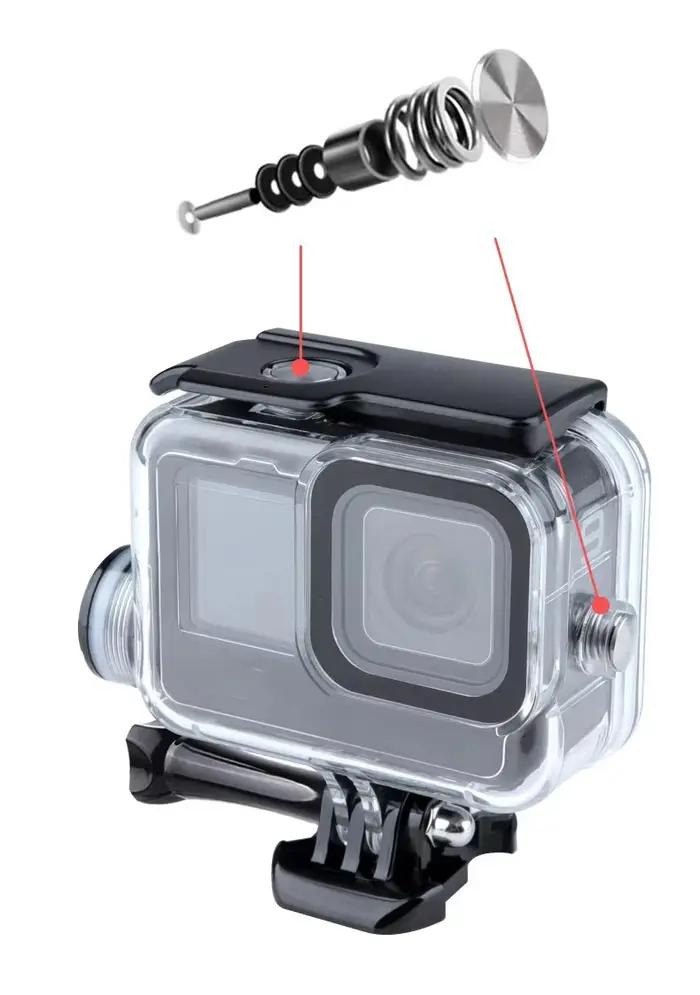 Pour Gopro 9 10 11 12 13 accessoires boîtier étanche boîtier de plongée 30M câble de chargement de m