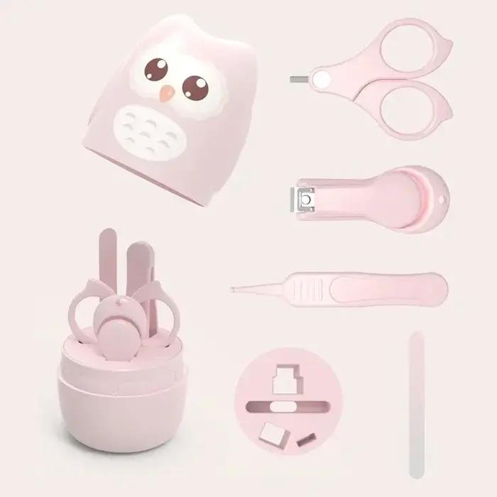 Kit de manucure pour enfants, ciseaux à ongles pour bébé, ensemble d'outils de soins des ongles pour