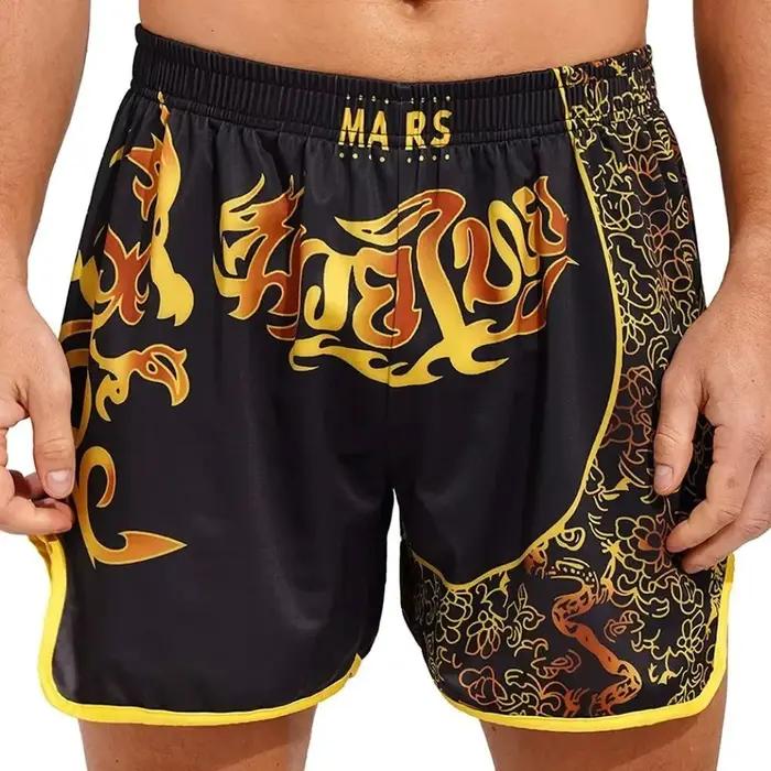 Boxers pour hommes de Muay Thai Shorts Sports MMA Combat Training Pantalon court