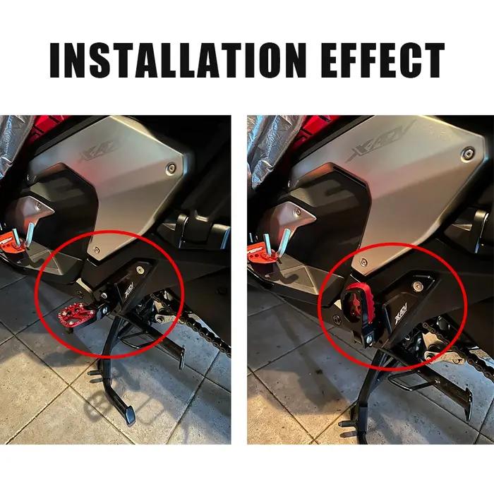 2025 X-ADV moto CNC pédale arrière pied support pliant repose-pieds passager repose-pieds pour HONDA