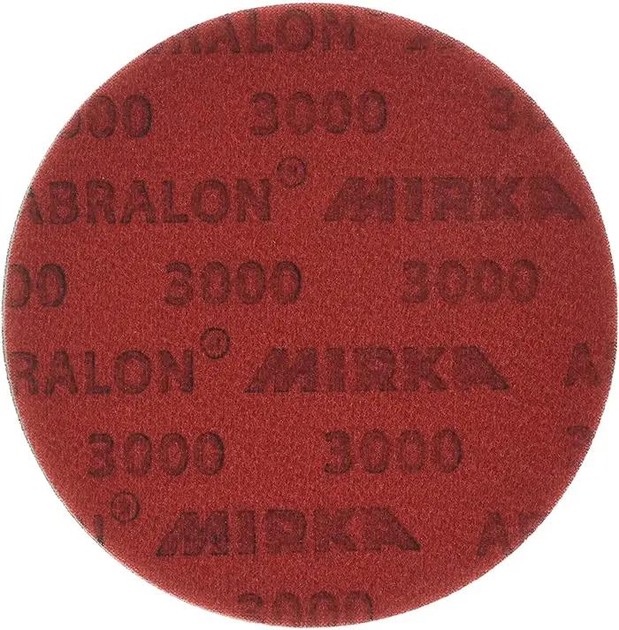 Mirka Abralon 5 pouces éponge papier de verre support en mousse crochet et boucle disques de polissa
