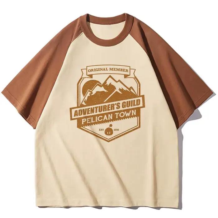 StardistingValley-T-shirt à séchage rapide pour femme, vêtement d'été, style manga, années 2000