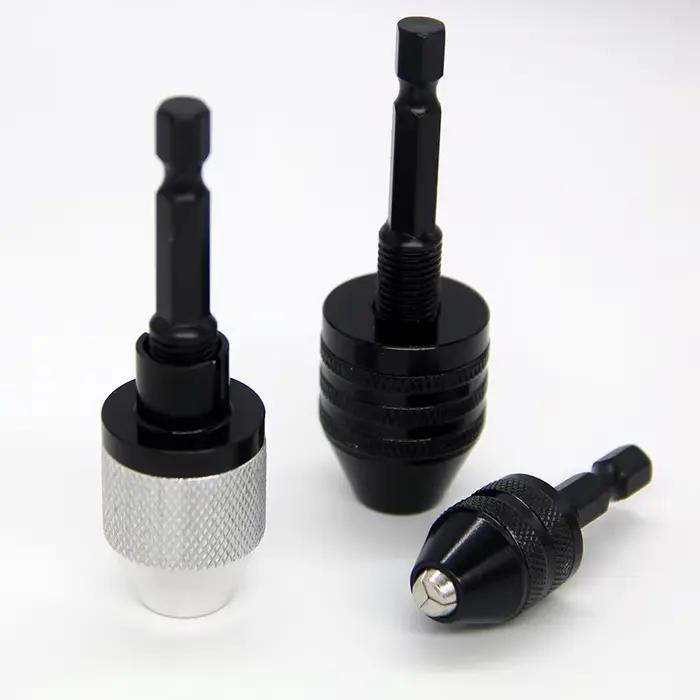 Mandrin de perceuse, tournevis sans clé, adaptateur de pilote d'impact, Micro moteur électrique, pin