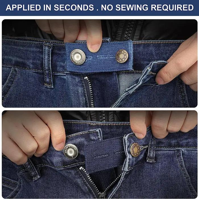 Extension de boutons de pantalon, extensions de col de chemise, extension de taille en jean, bouton