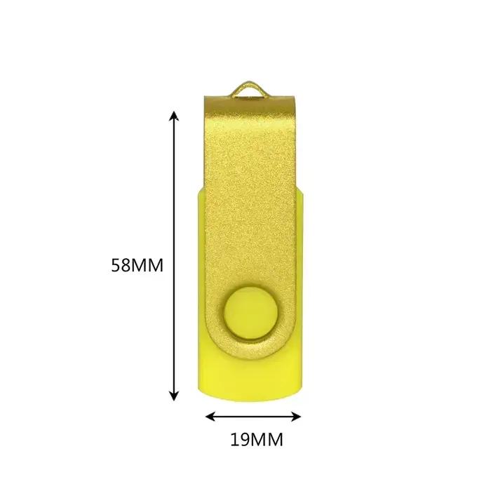 Clé USB avec Logo personnalisé offert, 100 pièces/lot, support à mémoire de 1GB 2GB 4GB 8GB 16GB 32G
