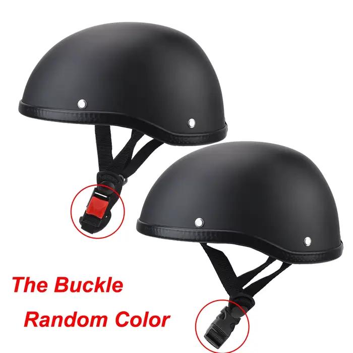 Casque de moto rétro demi-visage protection sécurité cyclisme ultraléger accessoire mode occassions spéciales femmes hommes vintage