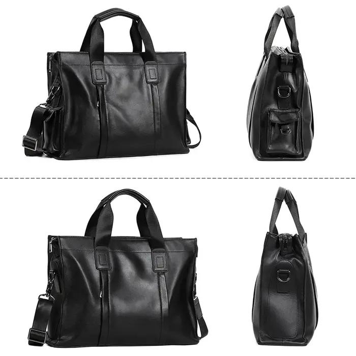 Design-Sac à Main en Cuir group de Vache pour Homme, Étui à Bombes, à la Mode, pour Ordinateur Porta