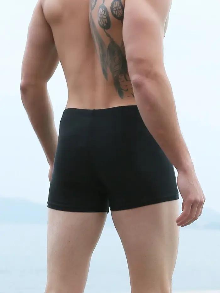 Short de bain homme piscine plage été - Maillot de bain sportif confortable pour nage