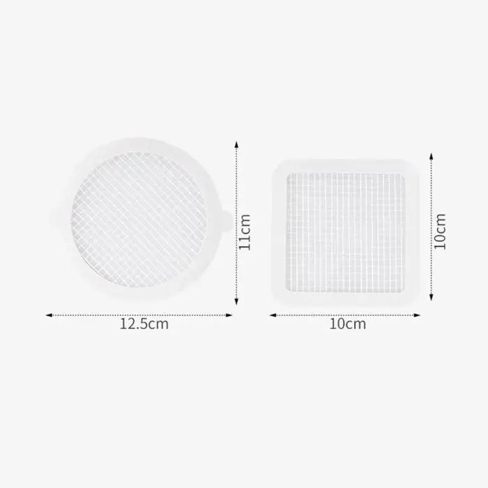 Filtre anti-blocage de poulet, autocollant de vidange de sol, attrape-cheveux en maille, bouchon, co