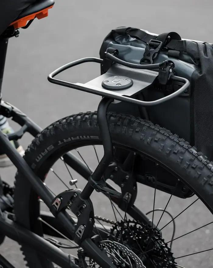 Porte-bagages arriere pour velo compatible vtt vtt electriques installation facile compatible sacs porte-bagages differentes marques occasion special