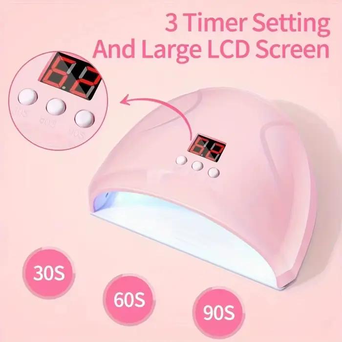 LINMANDA ensemble de manucure USB perceuse à ongles électrique Kit de lime de vernis avec lampe à LE
