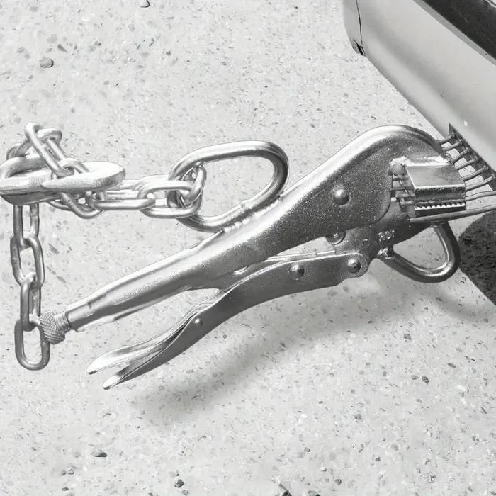 Pince de serrage pour tôles MacWorkTools, extra large, type bec de canard, pour carrosserie automobi