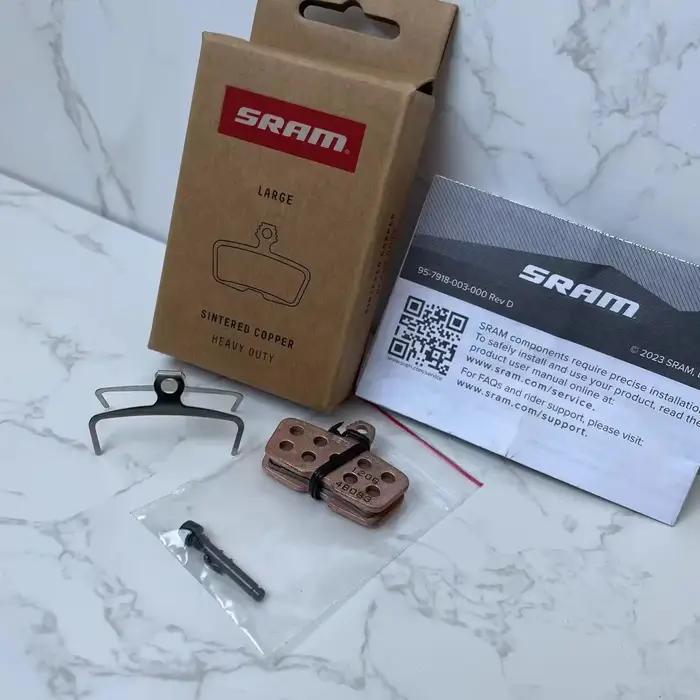 SRAM-Plaquettes de frein en métal pour vélo de route et VTT, CODE, GUIDE, Nipe, DB8 Series, Scintré