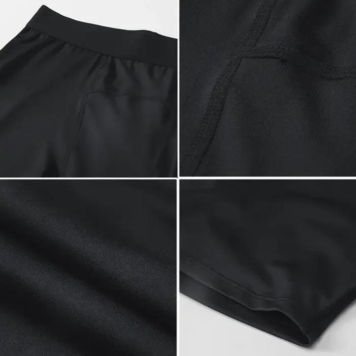 Shorts de compression Fitness pour hommes - Élastiques respirants musculation gym rapide