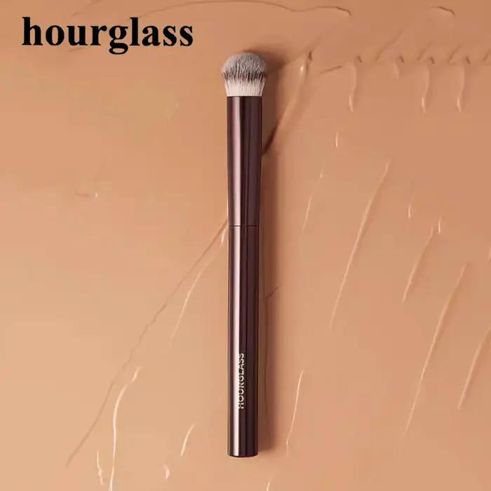 Brosse anti-cernes à finition sans couture, brosse anti-cernes coudée pour le visage, couverture int