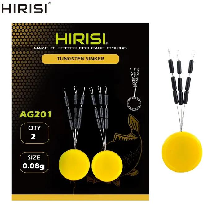 Hirisi 2 jeux de poids à crochet pour plombs, taille 0.05g 0.08g pour matériel Terminal de pêche à l
