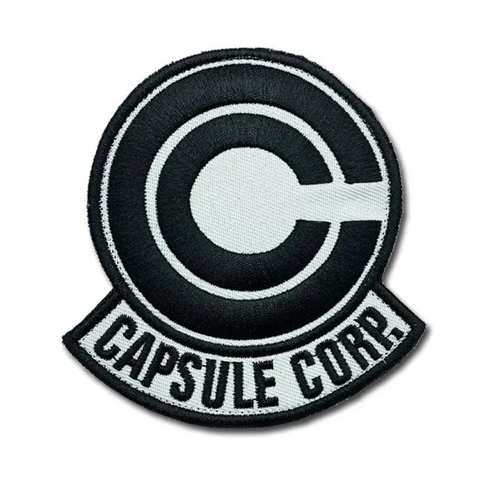 CAPSULE CORP patchs haute qualité brodé tactique militaire Badge crochet boucle brassard 3D bâton su