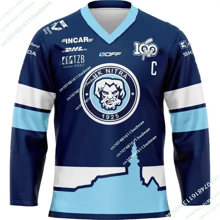 Nouvelle Arrivée Slovaquie 2026 – Maillot de Hockey sur Glace Nitra pour Hommes et Enfants – Impress