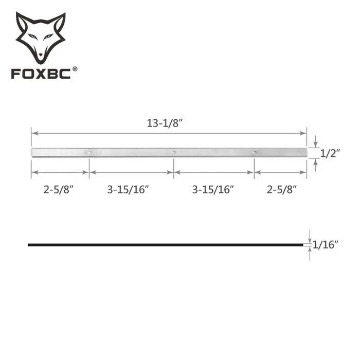 FOXBC 13 "333mm HSS lame de raboteuse de couteau pour outil de travail du bois Scheppach PLM1800-JEU