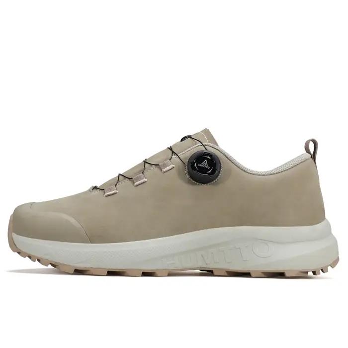 Chaussures de randonnée respirantes HUMTTO pour homme - Cuir durable pour trekking, camping et sécurité hiver 2024